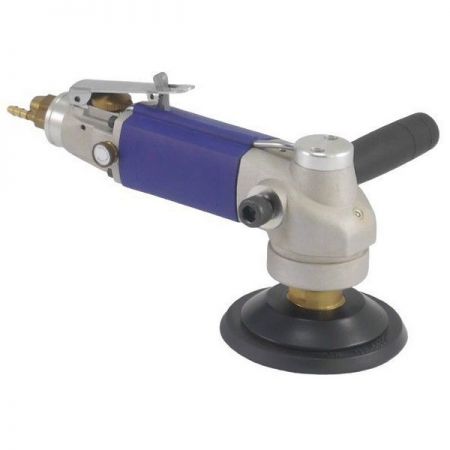 Wet Air Sander,Polisher for Stone (4500rpm, Rear Exhaust, Safety Lever)